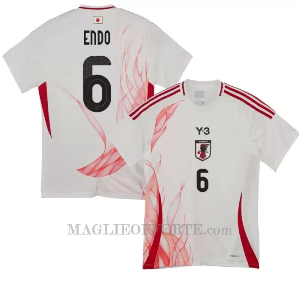 Maglia Giappone Endo 6 Gara Away 2024/25