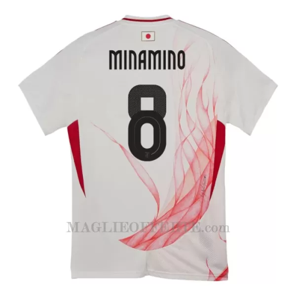 Maglia Giappone Minamino 8 Gara Away 2024/25