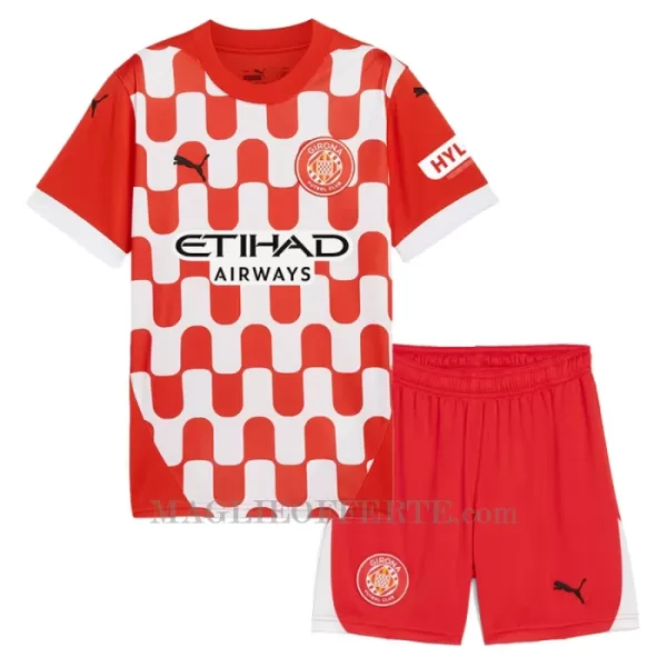 Maglia Girona Bambino Gara Home 2024/25