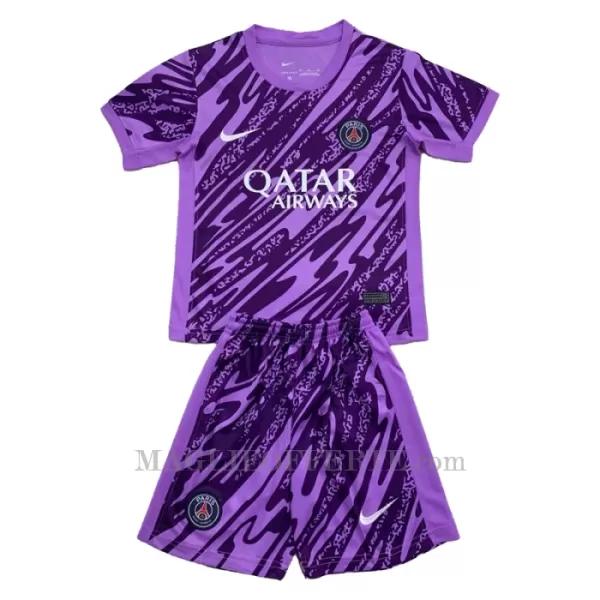 Maglia Portiere Paris Saint-Germain Bambino 2024/25 Viola