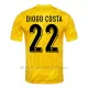 Maglia Portiere Portogallo Diogo Costa 22 Euro 2024 Giallo