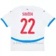 Maglia Repubblica Ceca Soucek 22 Gara Away Euro 2024