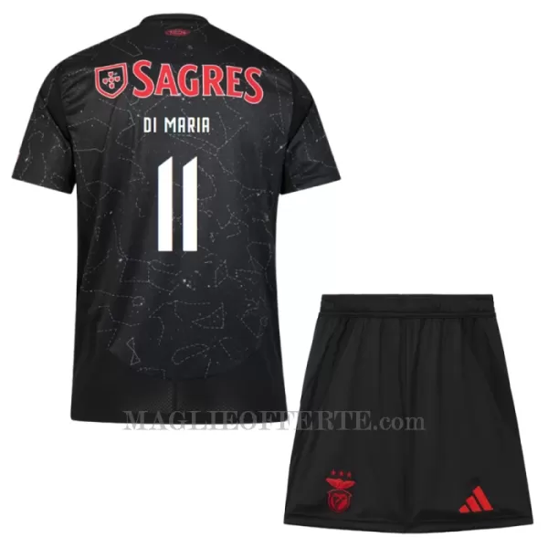 Maglia SL Benfica Ángel Di María 11 Bambino Gara Away 2024/25