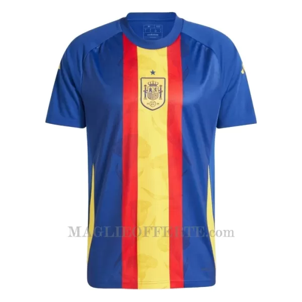 Maglia Spagna Pre-Match Euro 2024