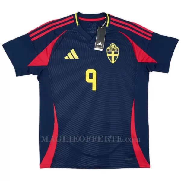 Maglia Svezia Isak 9 Gara Away 2024