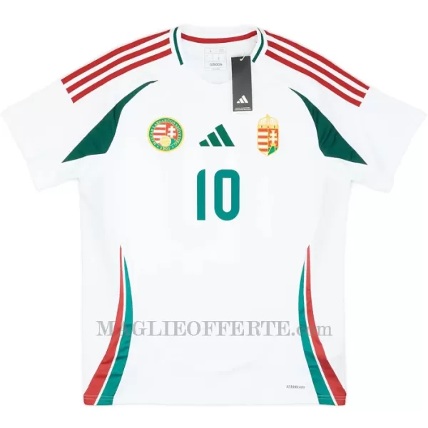 Maglia Ungheria Szoboszlai 10 Gara Away Euro 2024