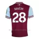 Maglia West Ham United Soucek 28 Gara Home 2024/25