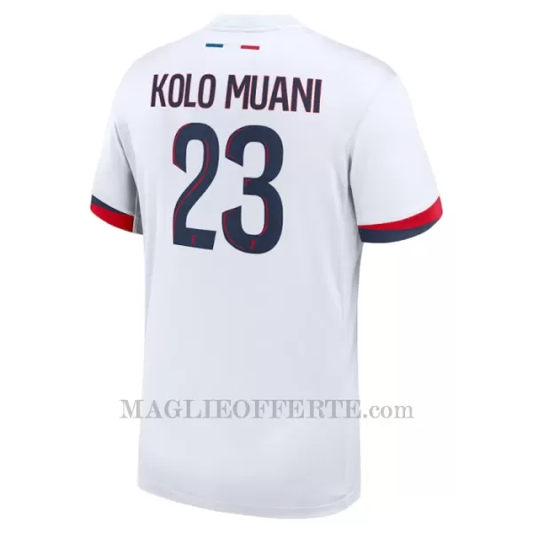 Maglia Paris Saint-Germain Kolo Muani 23 Gara Away 2024/25