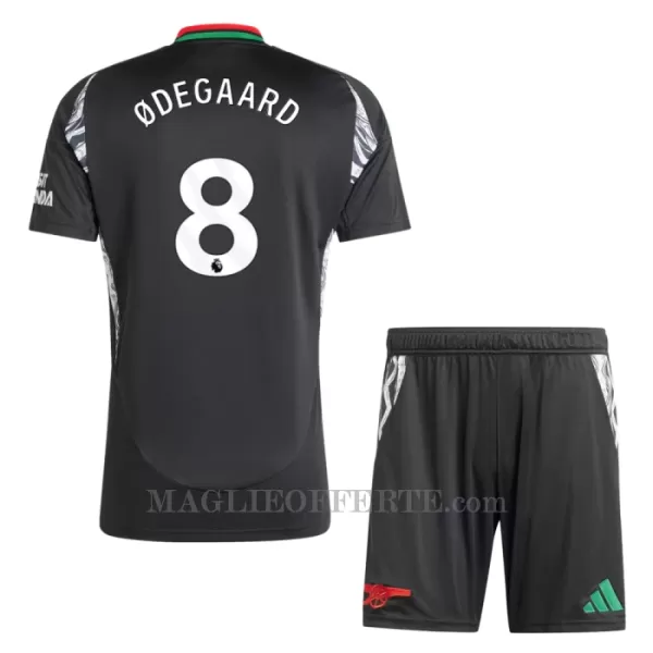 Maglia Arsenal Martin Ødegaard 8 Bambino Gara Away 2024/25