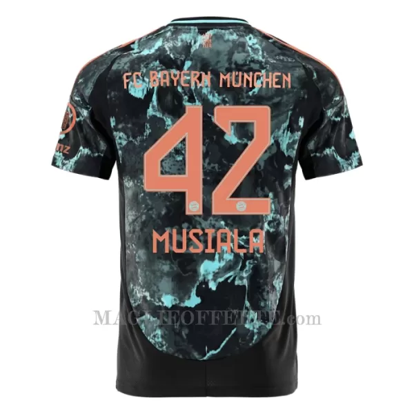 Maglia FC Bayern Monaco Jamal Musiala 42 Bambino Gara Away 2024/25