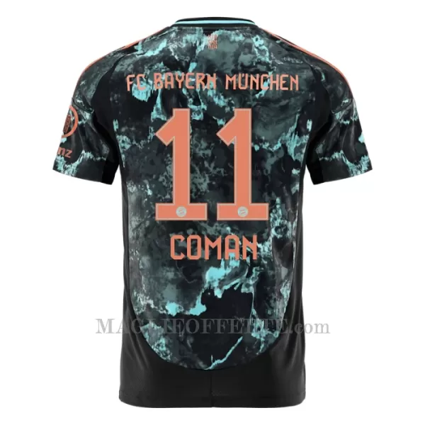 Maglia FC Bayern Monaco Kingsley Coman 11 Gara Away 2024/25