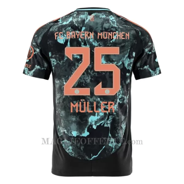 Maglia FC Bayern Monaco Thomas Müller 25 Bambino Gara Away 2024/25