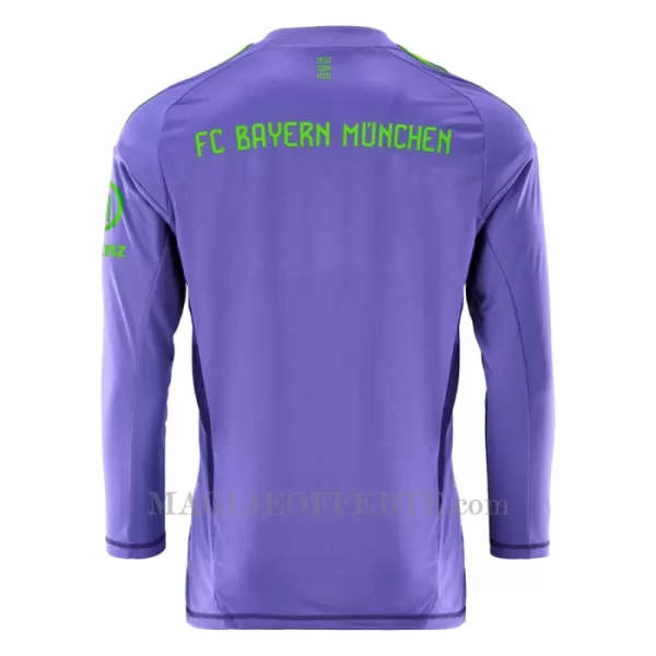 Maglia Portiere FC Bayern Monaco Bambino Gara Away 2024/25