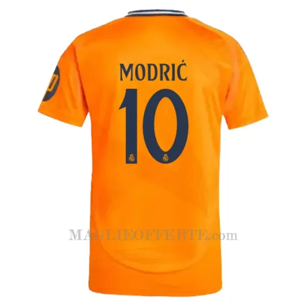 Maglia Real Madrid Luka Modrić 10 Bambino Gara Away 2024/25