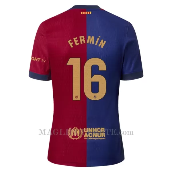 Maglia Barcellona Fermin 16 Gara Home 2024/25