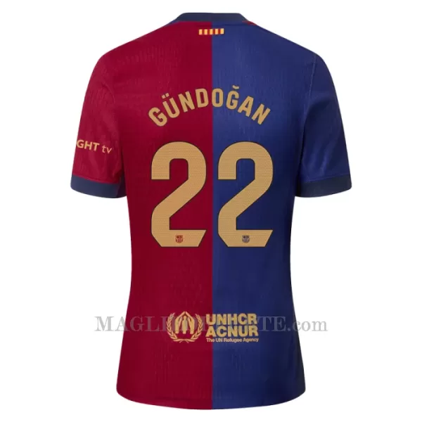 Maglia Barcellona Ilkay Gündogan 22 Bambino Gara Home 2024/25