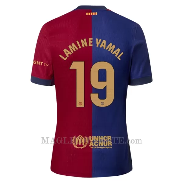 Maglia Barcellona Lamine Yamal 19 Bambino Gara Home 2024/25