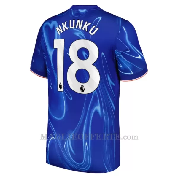 Maglia Chelsea Christopher Nkunku 18 Gara Home 2024/25