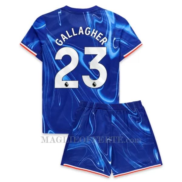 Maglia Chelsea Gallagher 23 Bambino Gara Home 2024/25