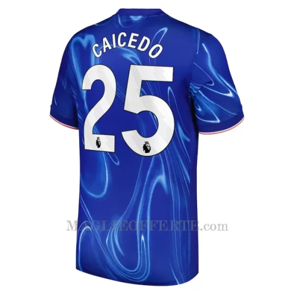 Maglia Chelsea Moisés Caicedo 25 Gara Home 2024/25