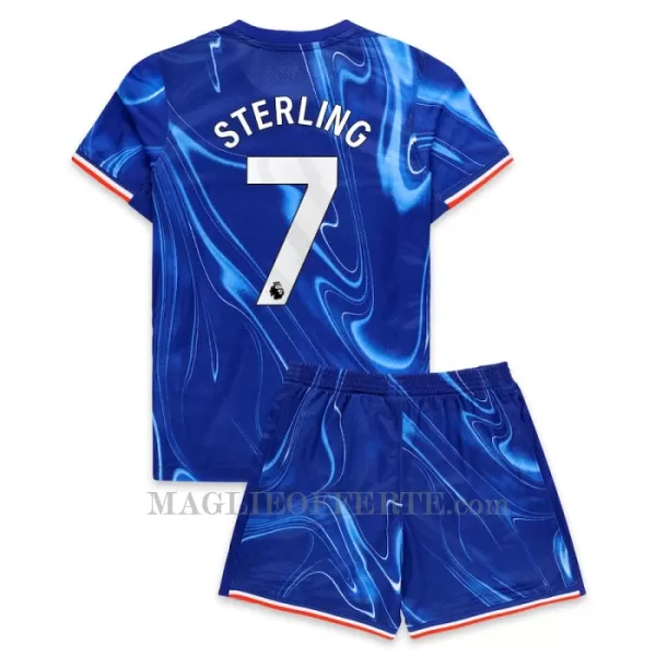 Maglia Chelsea Raheem Sterling 7 Bambino Gara Home 2024/25