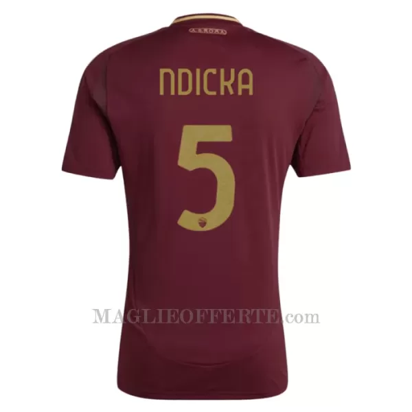 Maglia AS Roma Ndicka 5 Gara Home 2024/25