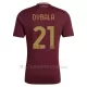 Maglia AS Roma Paulo Dybala 21 Bambino Gara Home 2024/25