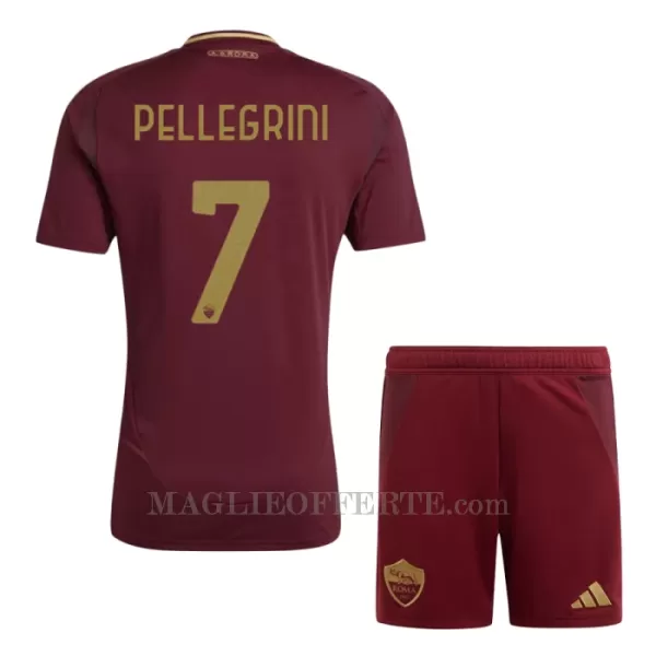 Maglia AS Roma Pellegrini 7 Bambino Gara Home 2024/25