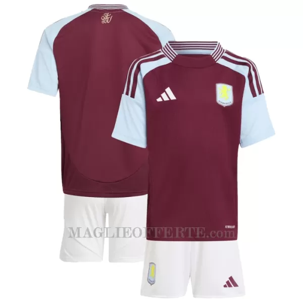 Maglia Aston Villa Bambino Gara Home 2024/25