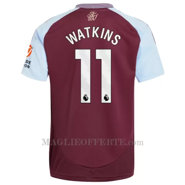 Maglia Aston Villa Watkins 11 Gara Home 2024/25