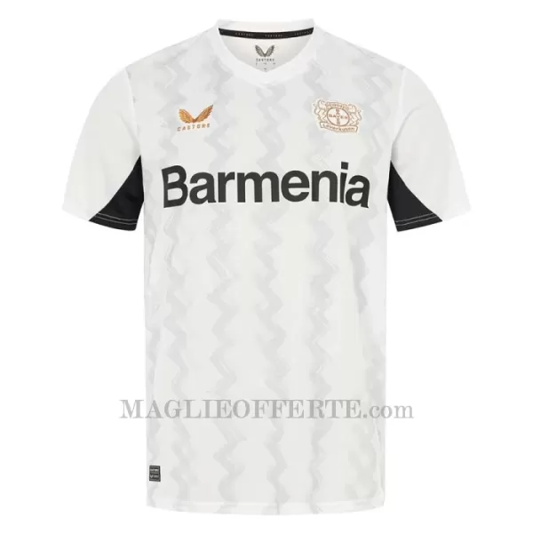 Maglia Bayer 04 Leverkusen Alejandro Grimaldo 20 Bambino Gara Away 2024/25