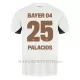 Maglia Bayer 04 Leverkusen Exequiel Palacios 25 Gara Away 2024/25