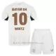 Maglia Bayer 04 Leverkusen Florian Wirtz 10 Bambino Gara Away 2024/25