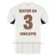 Maglia Bayer 04 Leverkusen Piero Hincapie 3 Gara Away 2024/25