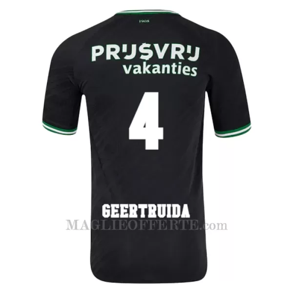 Maglia Feyenoord Rotterdam Geertruida 4 Bambino Gara Away 2024/25