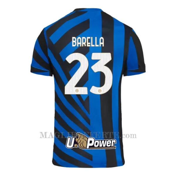 Maglia Internazionale Barella 23 Bambino Gara Home 2024/25