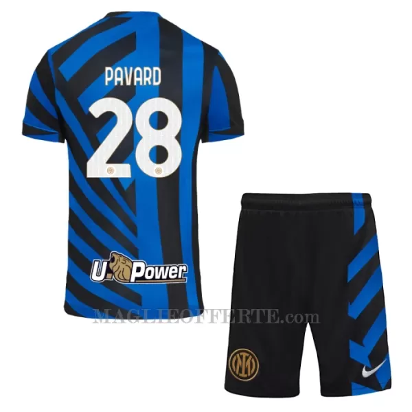 Maglia Internazionale Benjamin Pavard 28 Bambino Gara Home 2024/25