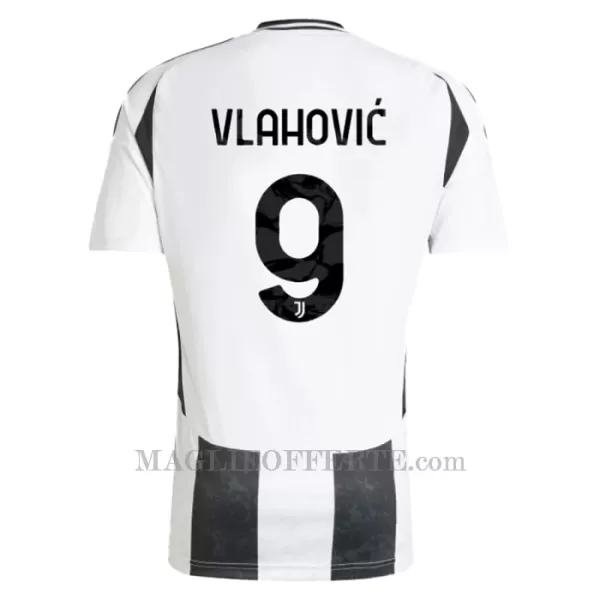 Maglia Juventus Dušan Vlahovic 9 Bambino Gara Home 2024/25