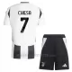 Maglia Juventus Federico Chiesa 7 Bambino Gara Home 2024/25