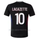 Maglia Olympique Lione Alexandre Lacazette 10 Bambino Gara Away 2024/25