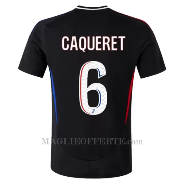 Maglia Olympique Lione Maxence Caqueret 6 Gara Away 2024/25