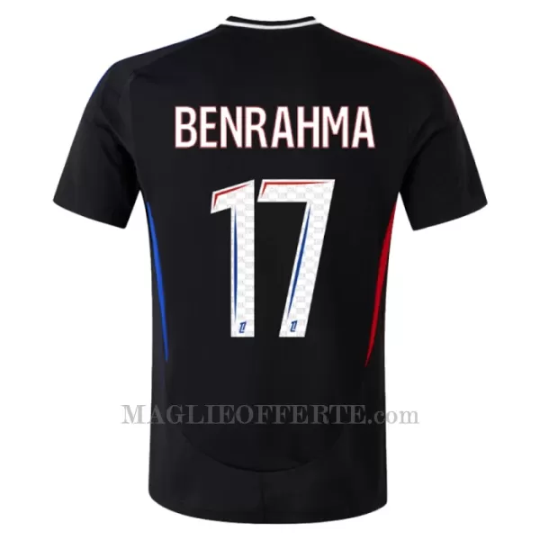 Maglia Olympique Lione Said Benrahma 17 Gara Away 2024/25