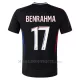 Maglia Olympique Lione Said Benrahma 17 Gara Away 2024/25