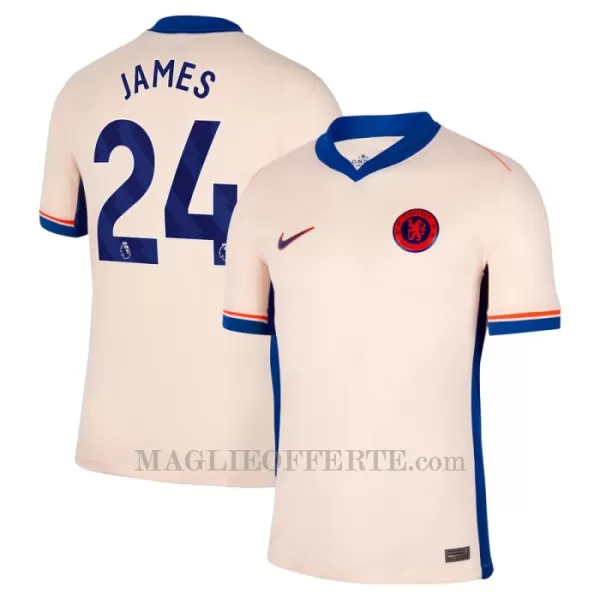 Maglia Chelsea James 24 Gara Away 2024/25