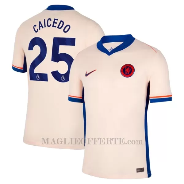 Maglia Chelsea Moisés Caicedo 25 Gara Away 2024/25