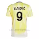 Maglia Juventus Dušan Vlahovic 9 Bambino Gara Away 2024/25