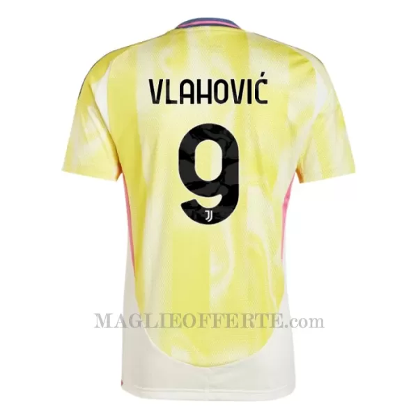 Maglia Juventus Dušan Vlahovic 9 Gara Away 2024/25