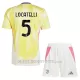 Maglia Juventus Locatelli 5 Bambino Gara Away 2024/25