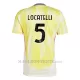 Maglia Juventus Locatelli 5 Bambino Gara Away 2024/25