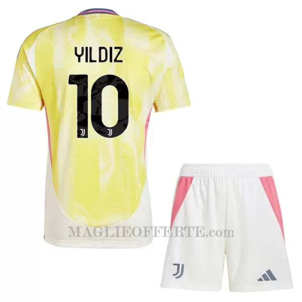 Maglia Juventus Yildiz 10 Bambino Gara Away 2024/25